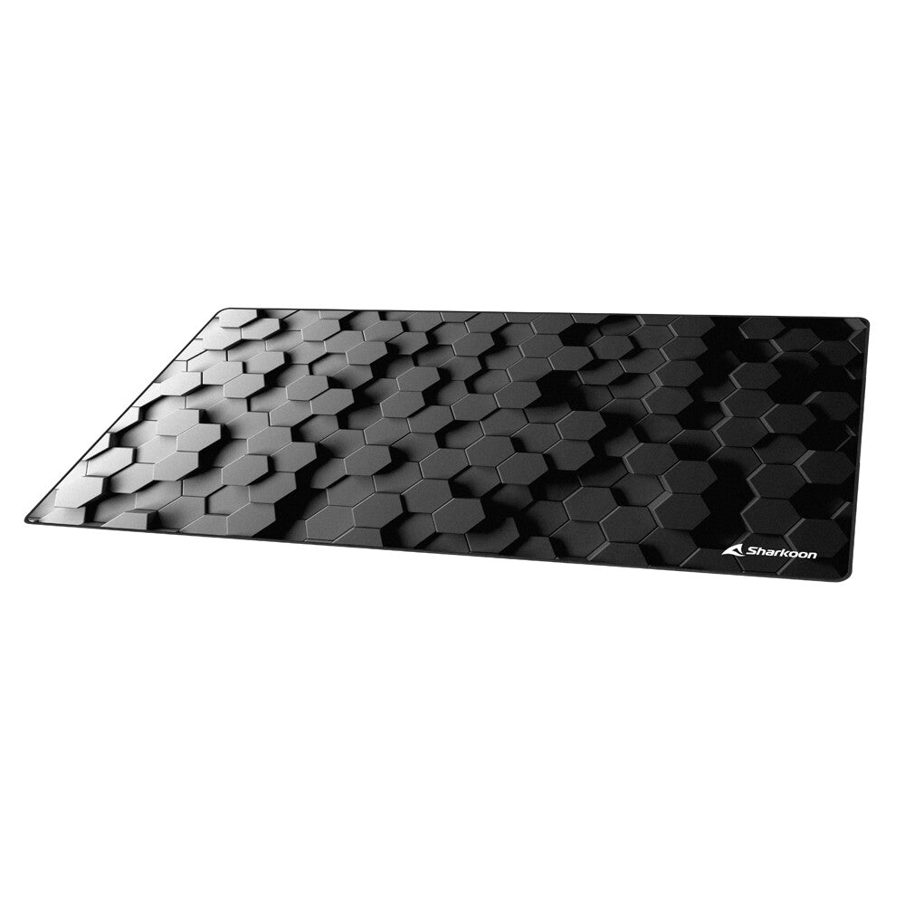 Sharkoon SKILLER SGP30 Big Hex Spelmusmatta Svart