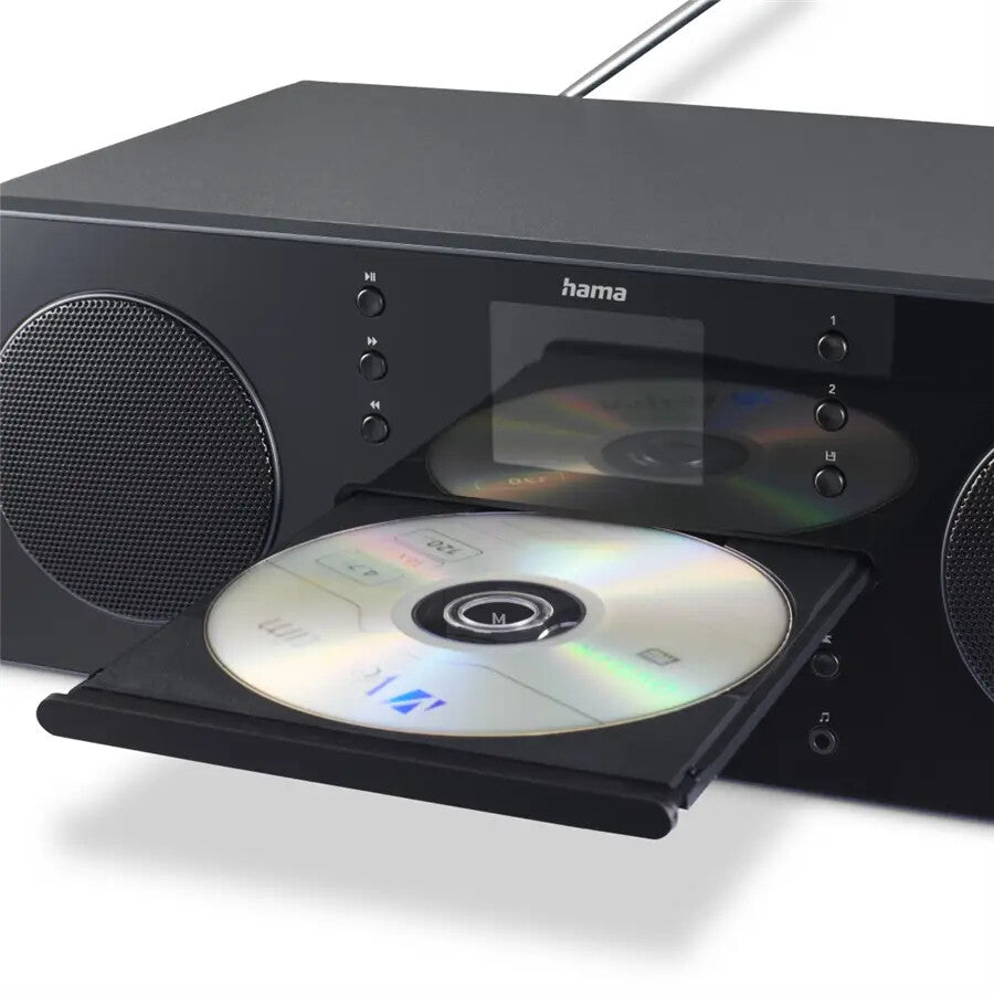 Hama DIR1570CBT Bärbar CD-spelare Svart, Grå