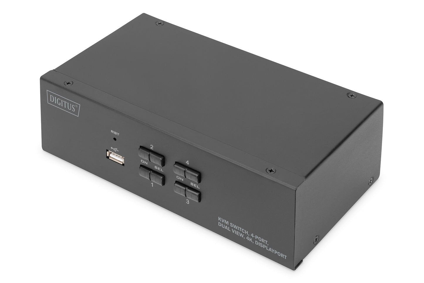 Digitus DS-12882 KVM-switchar Svart