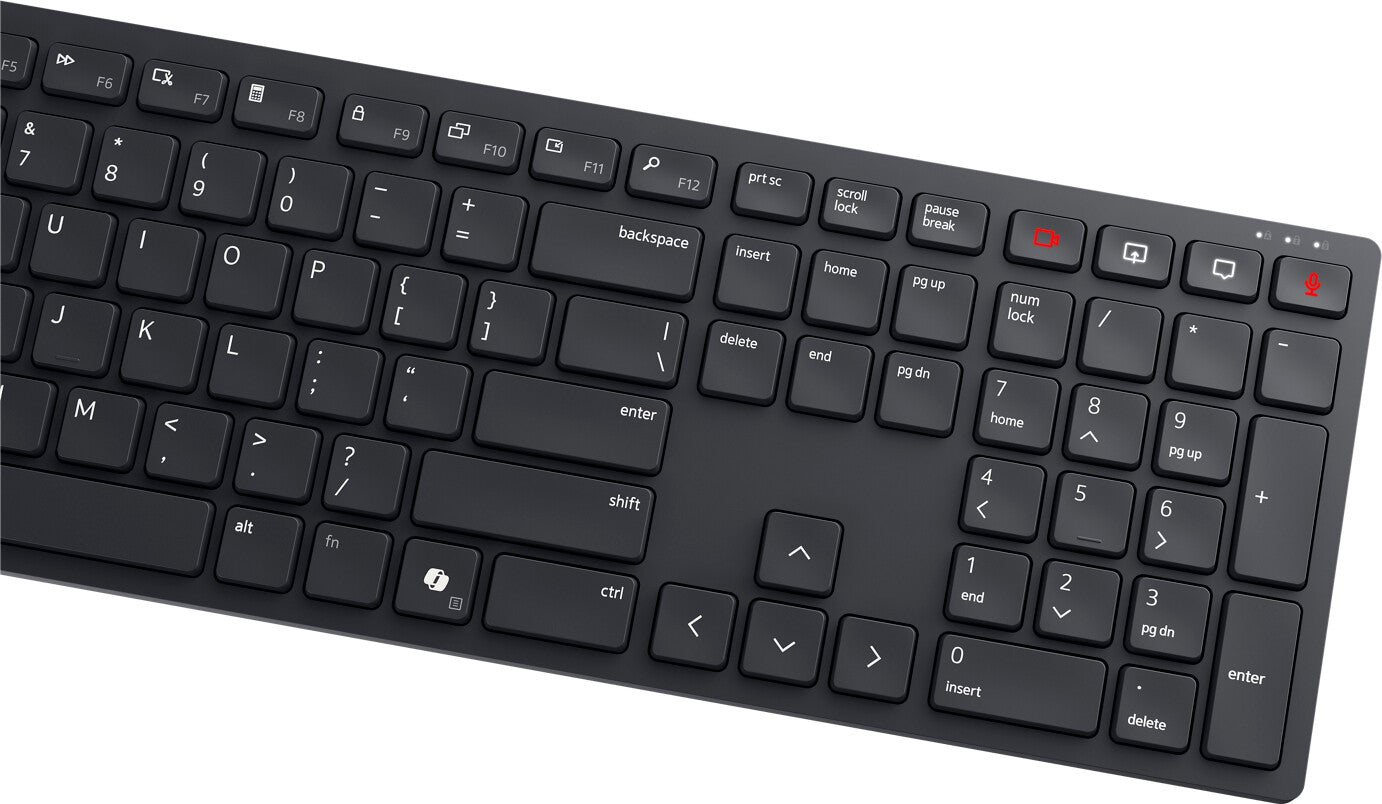 DELL KB525C tangentbord Kontor USB QWERTY Ukrainsk Svart