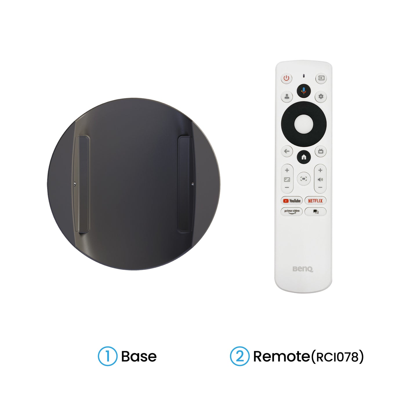BenQ GV50 Standard throw-projektor 500 ANSI-lumen DLP 1080p (1920x1080) Vit