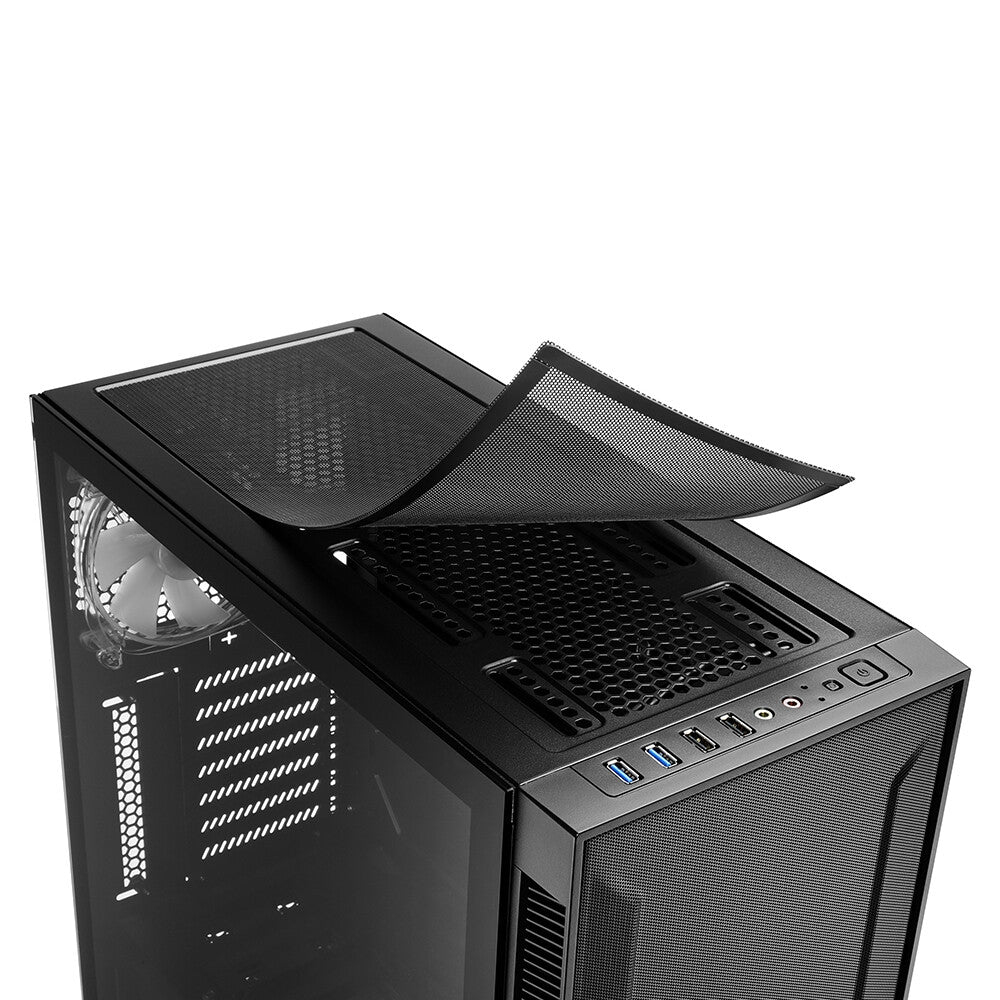 Sharkoon TG6M RGB Tower Svart