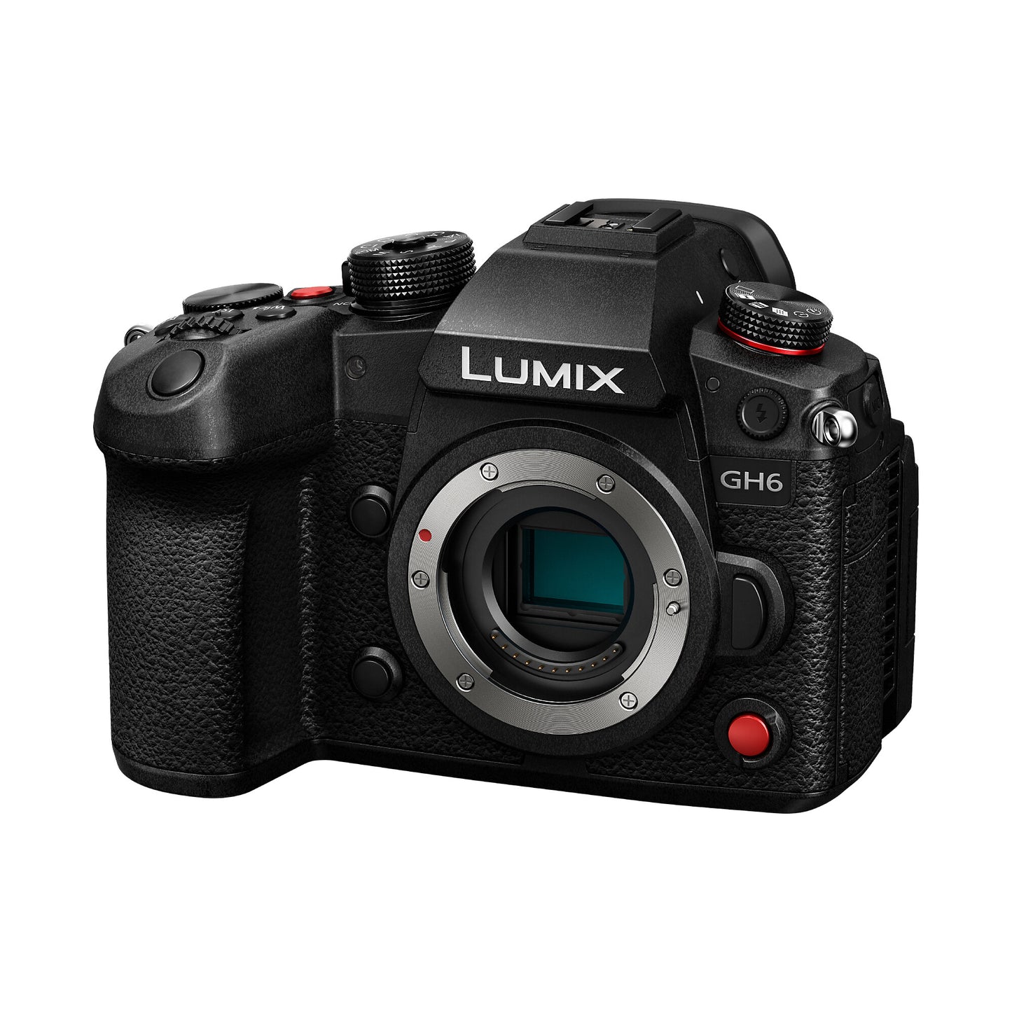 Panasonic Lumix GH6 MILC-hus 25,21 MP Live MOS 11552 x 8672 pixlar Svart