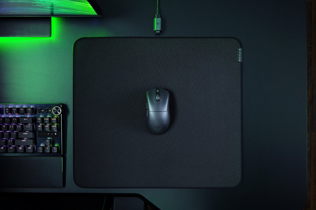 Razer DeathAdder V3 HyperSpeed datormöss Spela högerhand RF Wireless + USB Type-C Optisk 26000 DPI