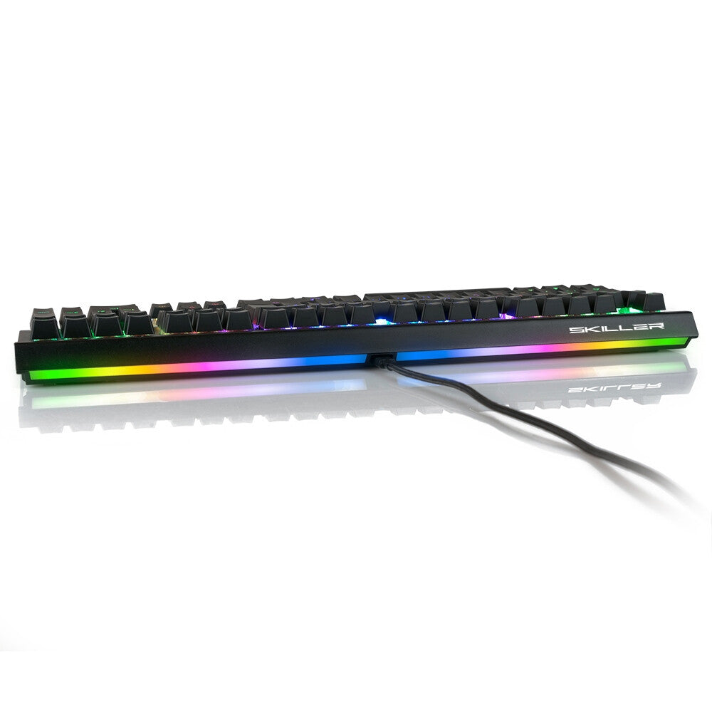 Sharkoon SKILLER SGK60 tangentbord Spela USB QWERTY Spansk Svart