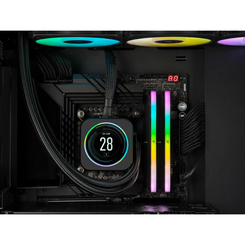 Corsair Vengeance RGB CMH96GX5M2B6000C30 RAM-minnen 96 GB 2 x 48 GB DDR5 4800 MHz