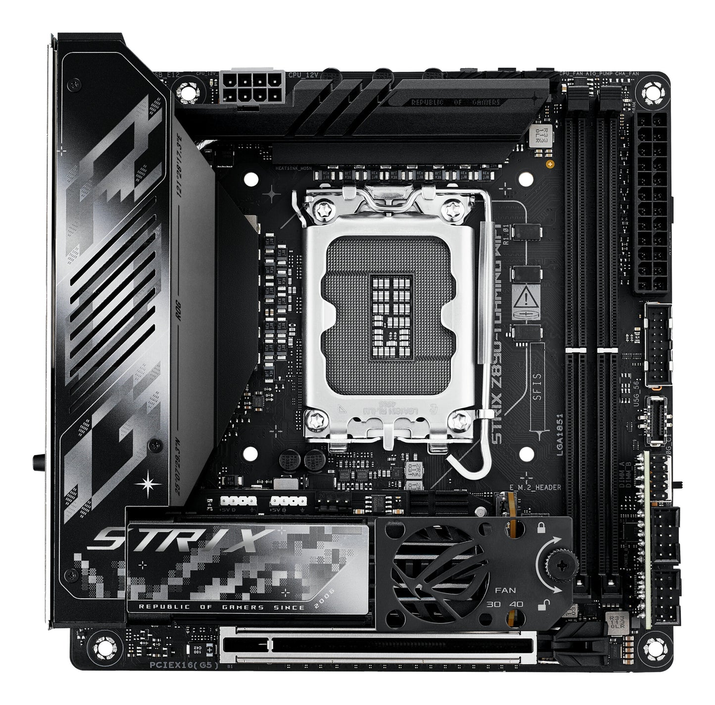 ASUS ROG STRIX Z890-I GAMING WIFI Intel Z890 LGA 1851 (Socket V1) Mini-ITX