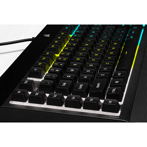 Corsair K55 RGB PRO tangentbord Spela USB QWERTY Engelska (USA) Svart
