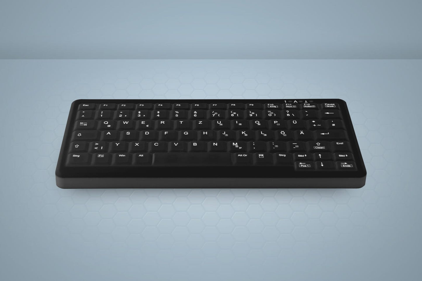 Active Key AK-C4110 tangentbord Industriell USB Engelska (USA) Svart