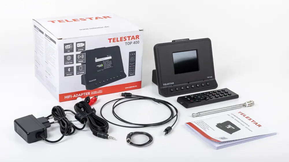 Telestar 5700400 radioapparater Internet Digital Svart