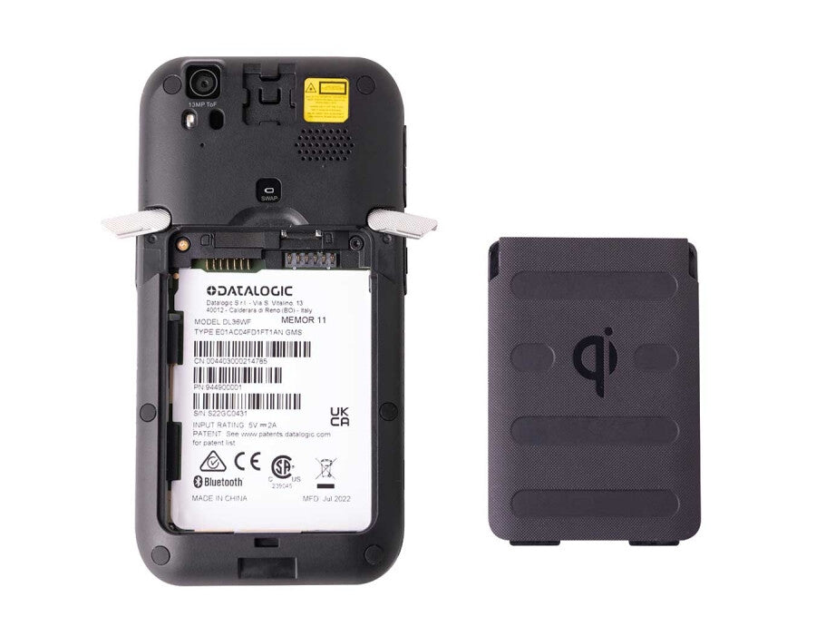 Datalogic Memor 11 RFID-handdatorer 12,7 cm (5") 720 x 1280 pixlar Pekskärm 285 g Svart