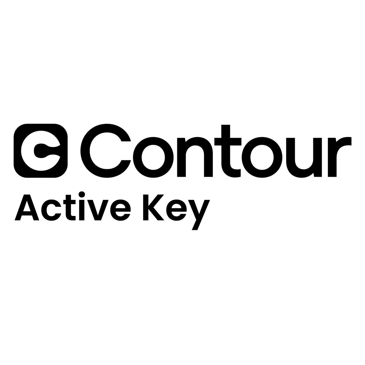 Contour Design Active Key AK-C7000 tangentbord Medical RF Trådlös QWERTZ tyska Vit