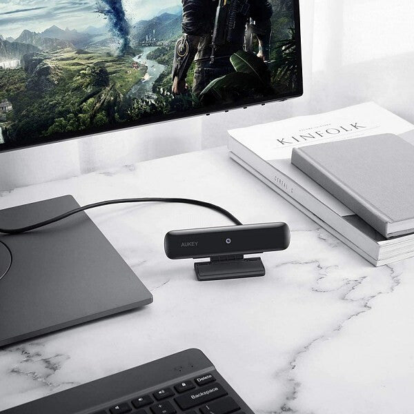 AUKEY PC-W1 webbkameror 2 MP USB Svart