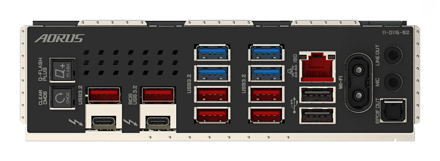 GIGABYTE Z890 AORUS MASTER moderkort Intel Z890 LGA 1851 (Socket V1) ATX