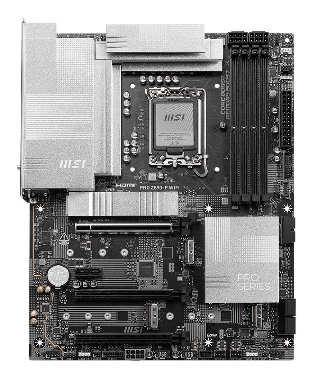 MSI PRO Z890-P WIFI moderkort Intel Z890 LGA 1851 (Socket V1) ATX