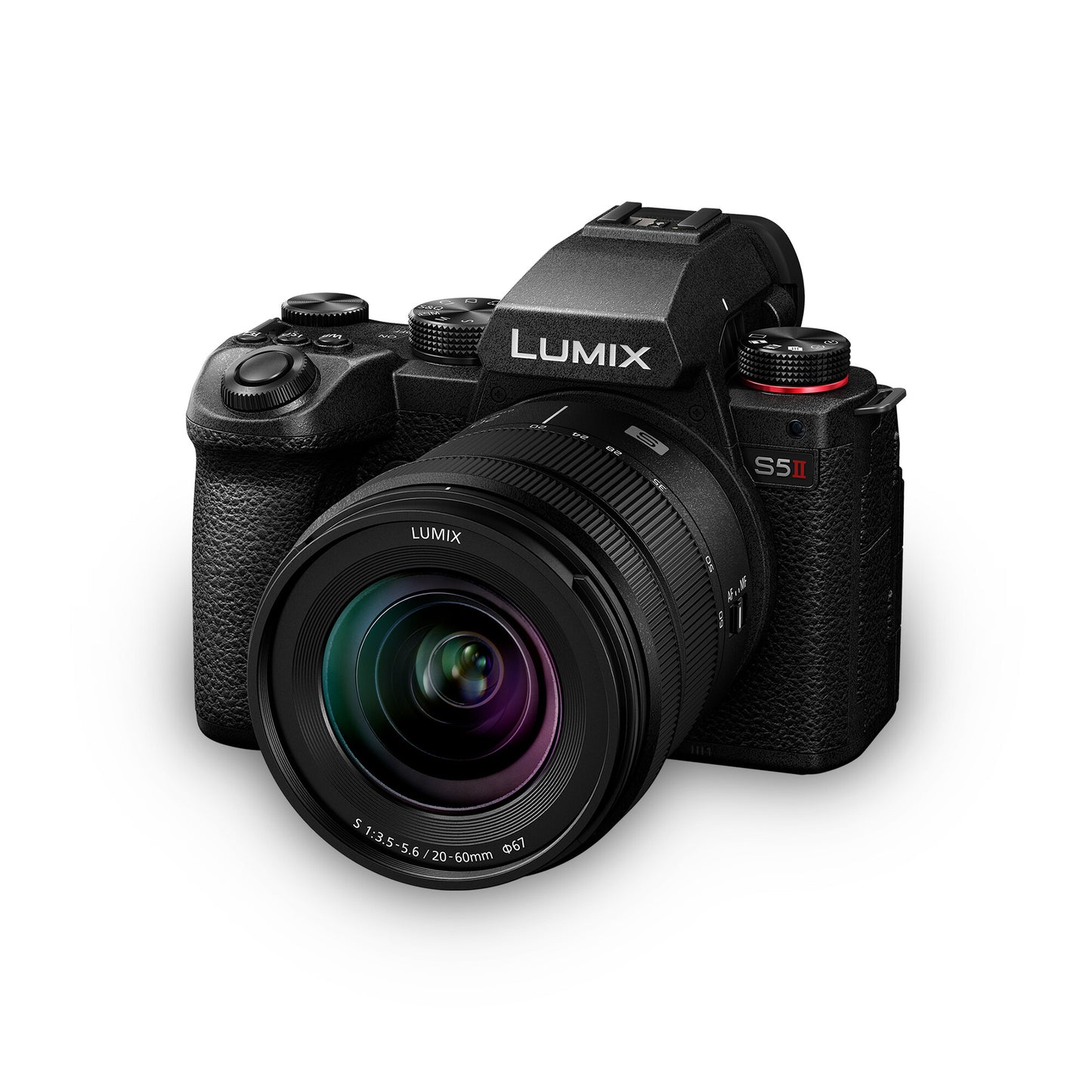 Panasonic Lumix S5II + S 20-60MM F3.5-5.6 MILC 24,2 MP CMOS 12000 x 8000 pixlar Svart