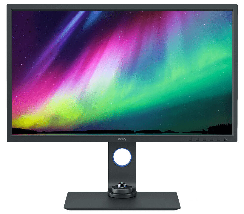 BenQ SW321C platta pc-skärmar 81,3 cm (32") 3840 x 2160 pixlar 4K Ultra HD LED Grå