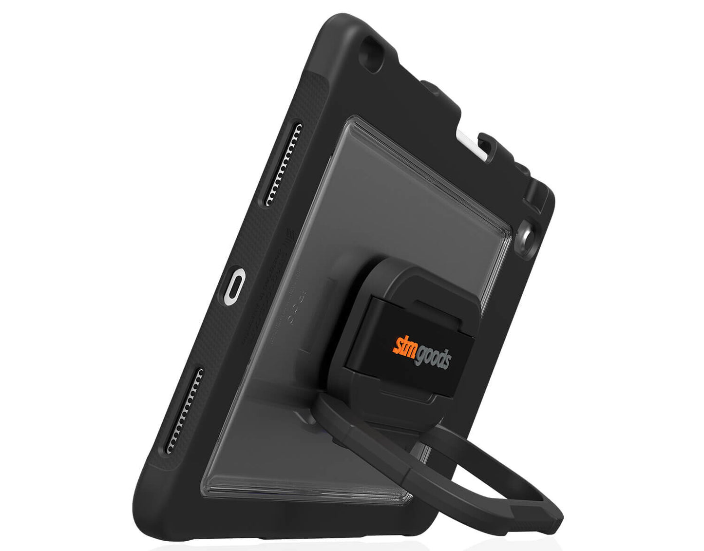 STM STM-222-425JU-01 iPad-fodral 25,9 cm (10.2") Folio Svart, Transparent