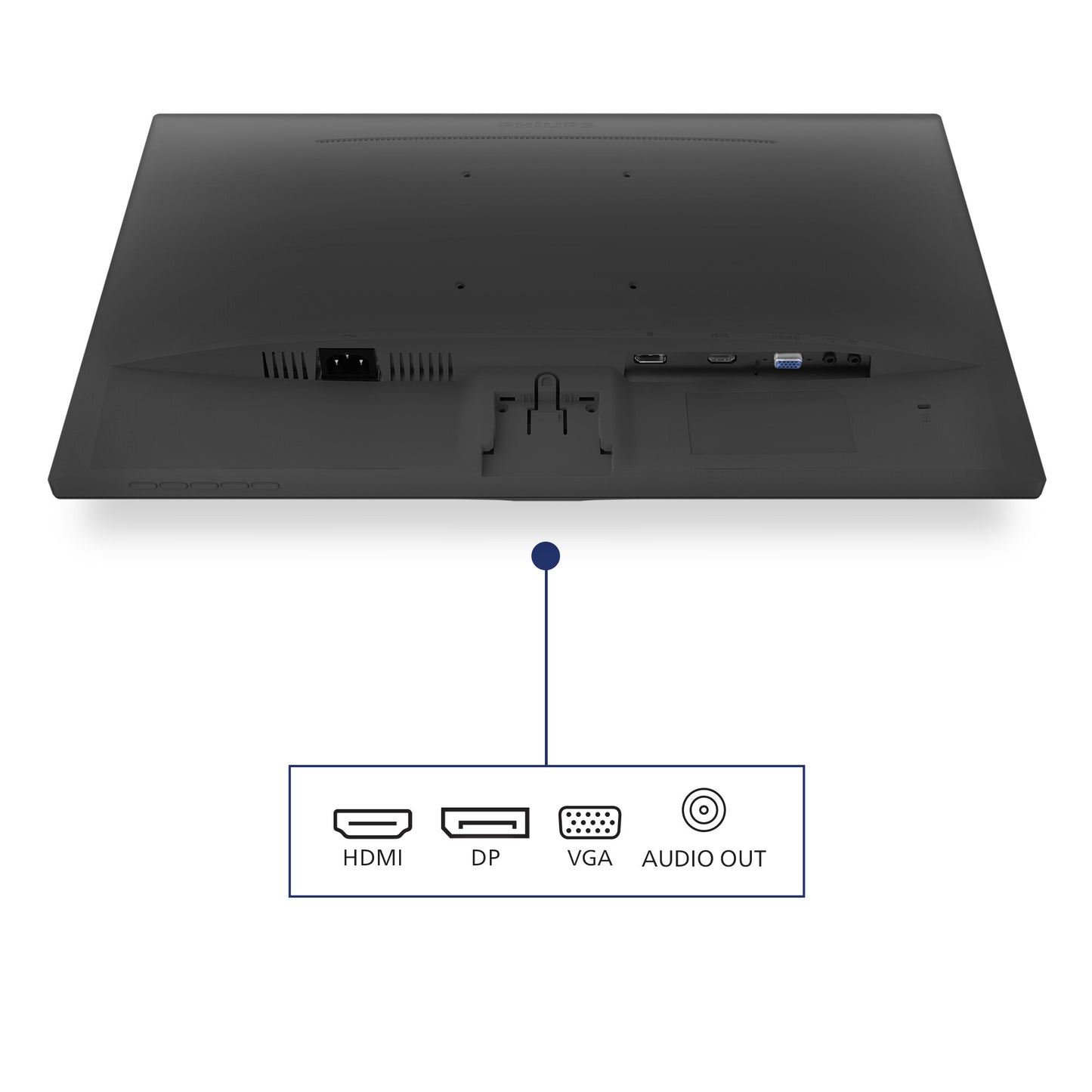 Philips V Line LCD-skärm med Full HD 273V7QJAB/00