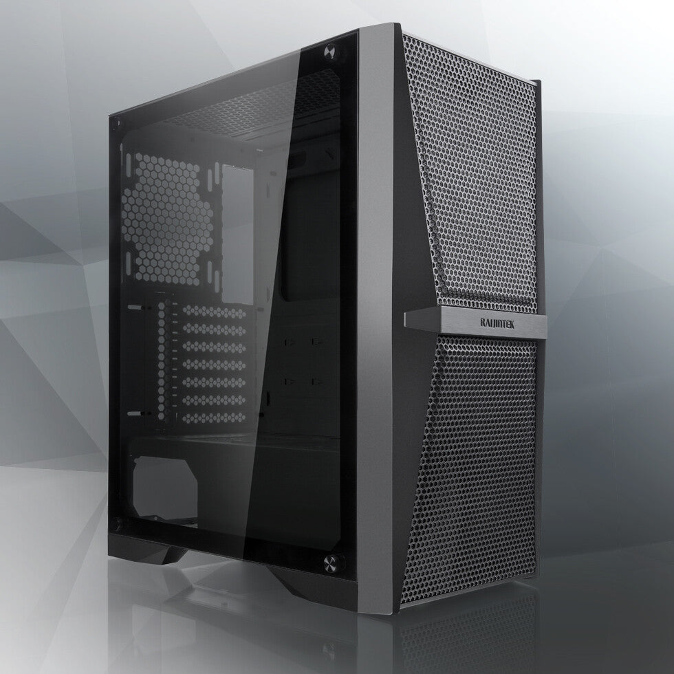 RAIJINTEK SILENOS MS Midi Tower Svart