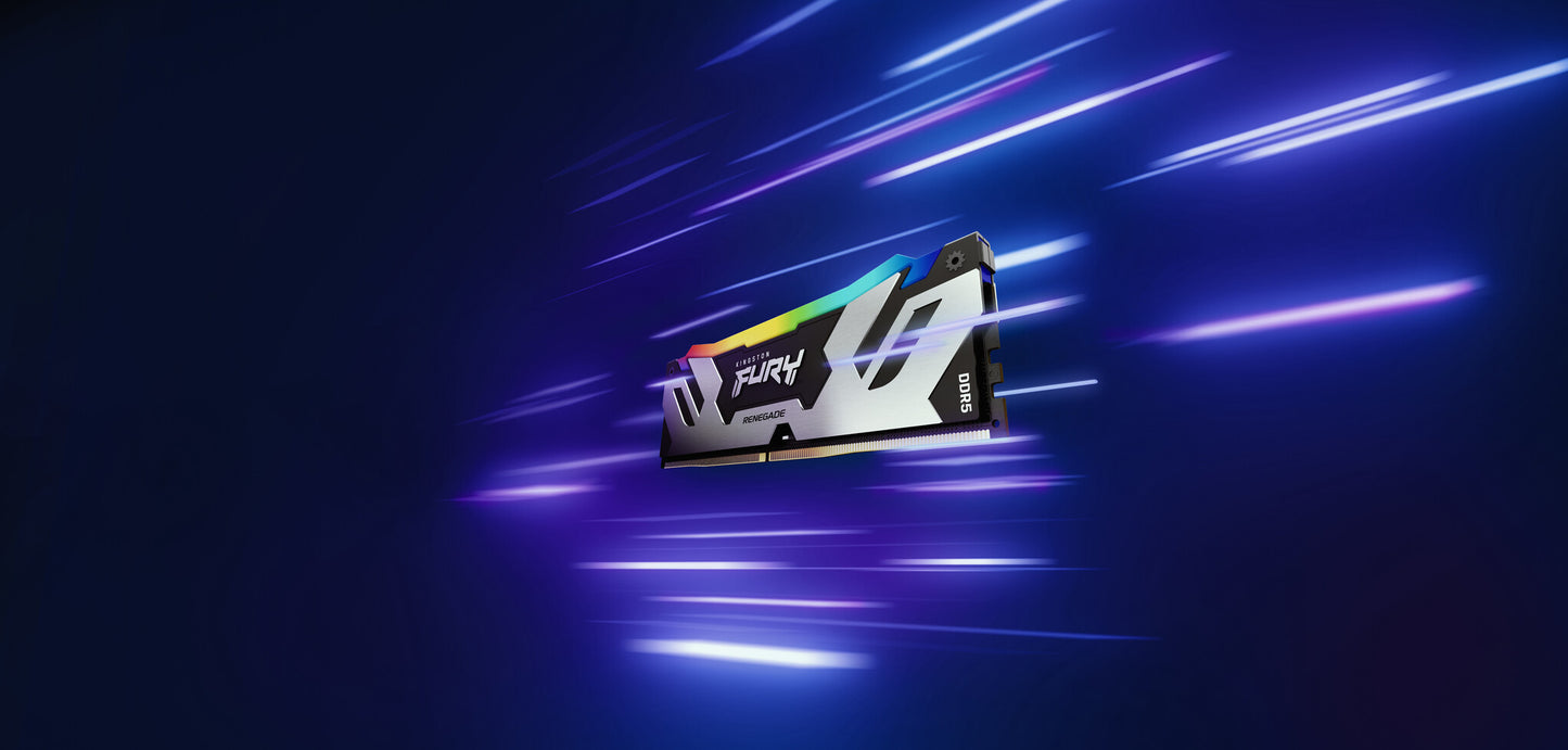 Kingston Technology FURY Renegade RGB RAM-minnen 64 GB 2 x 32 GB DDR5 6000 MT/s