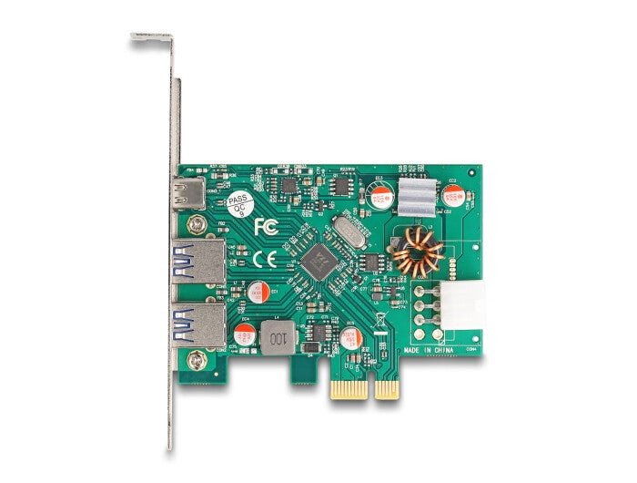 DeLOCK 90229 nätverkskort/adapters Intern USB 3.2 Gen 1 (3.1 Gen 1), USB Type-C