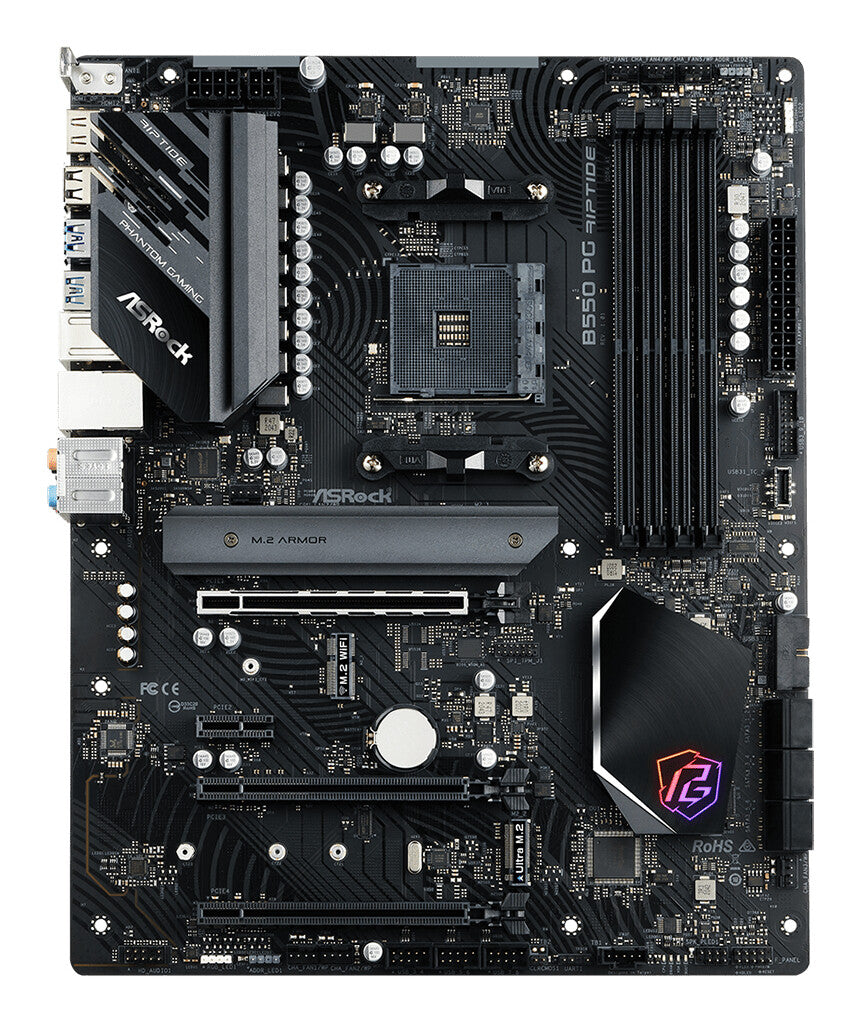 Asrock B550 PG Riptide AMD B550 Uttag AM4 ATX
