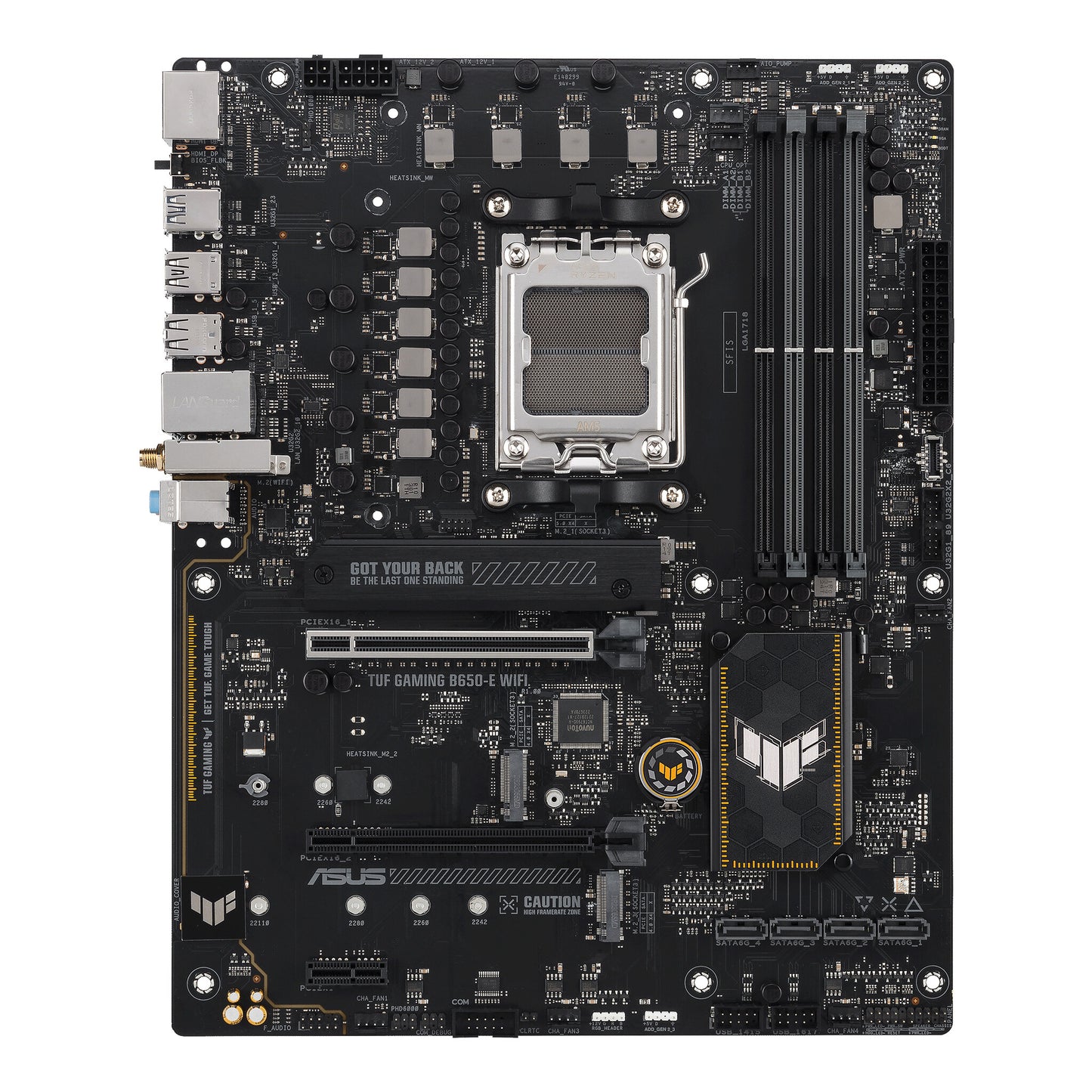 ASUS TUF GAMING B650-E WIFI AMD B650 AM5-sockel ATX