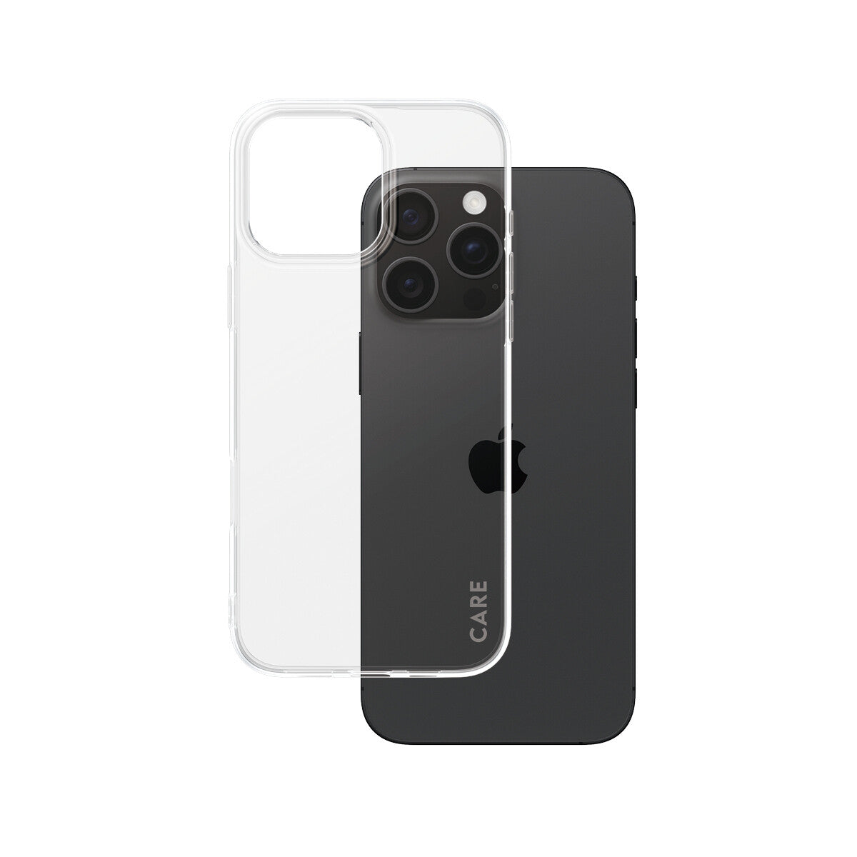 PanzerGlass CARE by ® Fashionable Case Transparent X-Ray Soft Basic iPhone 16 Pro Max mobiltelefonfodral Omslag