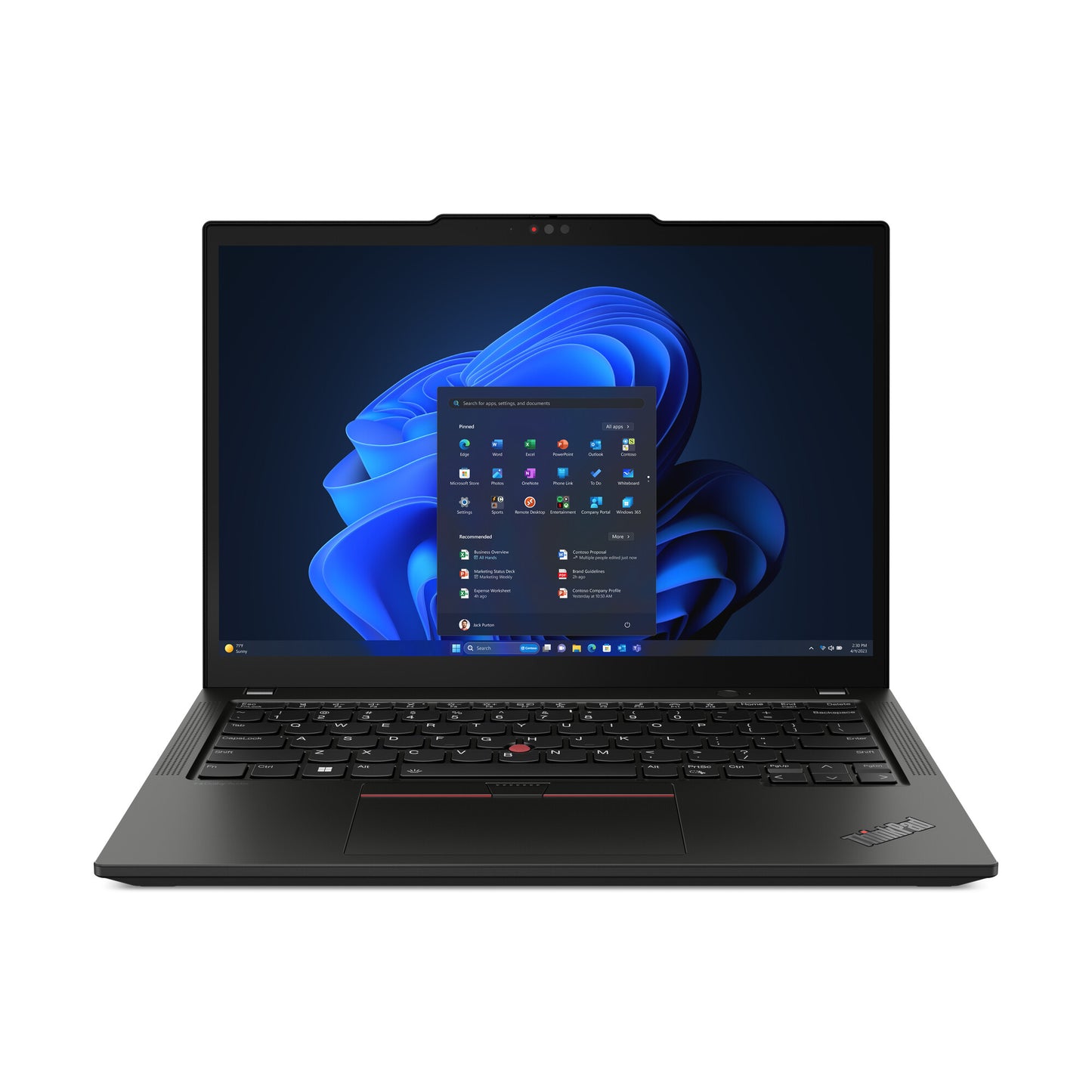 Lenovo ThinkPad X13 Gen 5 Intel Core Ultra 7 155U Bärbar dator 33,8 cm (13.3") WUXGA 16 GB LPDDR5x-SDRAM 512 GB SSD Wi-Fi 6E (802.11ax) Windows 11 Pro Nordic Svart Intel Core Ultra 7 155U (12MB Cache), 16GB LPDDR5x-SDRAM, 512GB SSD, 33.8 cm (13.3") WUXGA