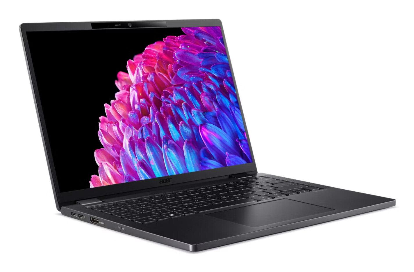 Acer TravelMate P6 TMP614-73-TCO-58ZV Intel Core Ultra 5 125H Bärbar dator 35,6 cm (14") WUXGA 32 GB LPDDR5x-SDRAM 1 TB SSD Wi-Fi 7 (802.11be) Windows 11 Pro Svart