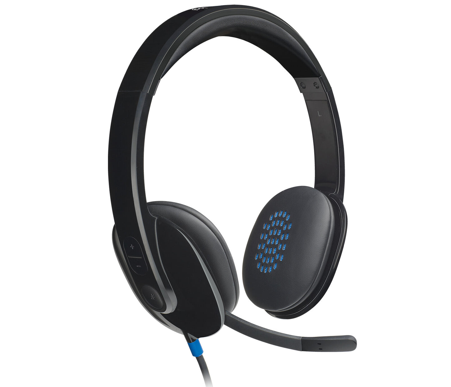 Logitech 981-000480 hörlur och headset Kabel Huvudband Kontor/callcenter USB Type-A Svart
