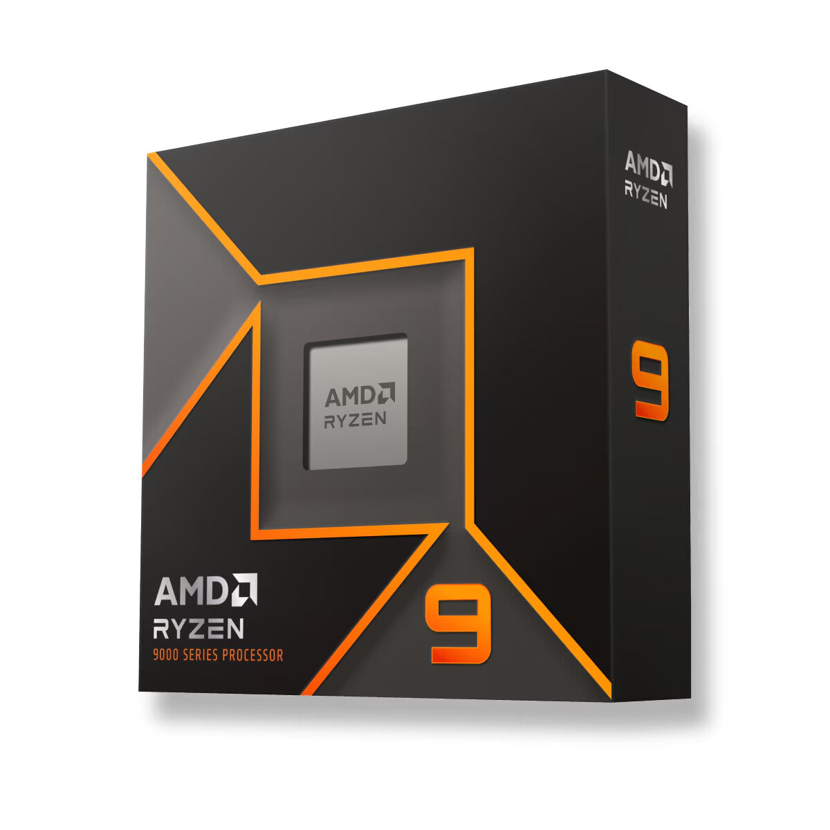 AMD Ryzen 9 9950X processorer 4,3 GHz 80 MB L2 & L3 Låda