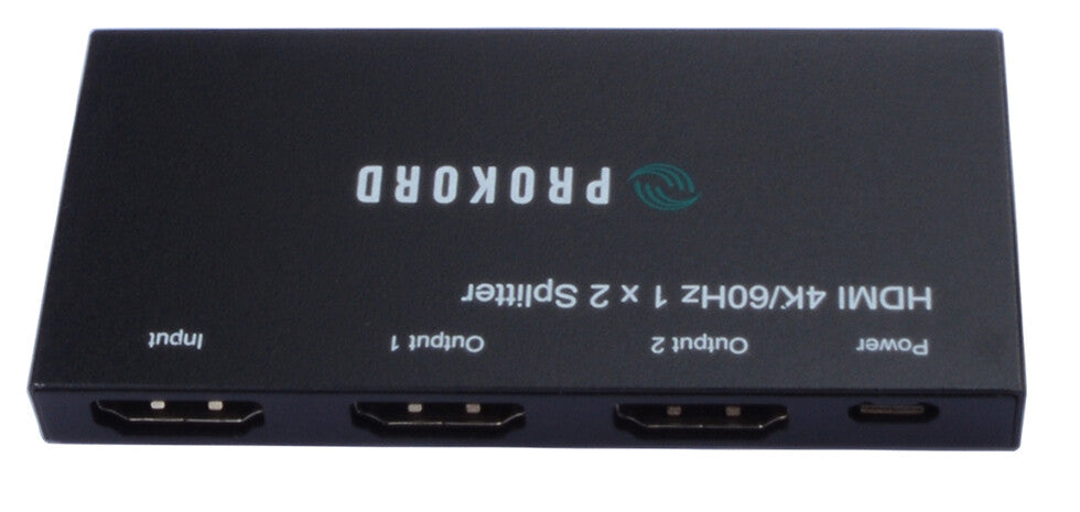Prokord HSPUH0102-SML bilddelare HDMI 2x HDMI