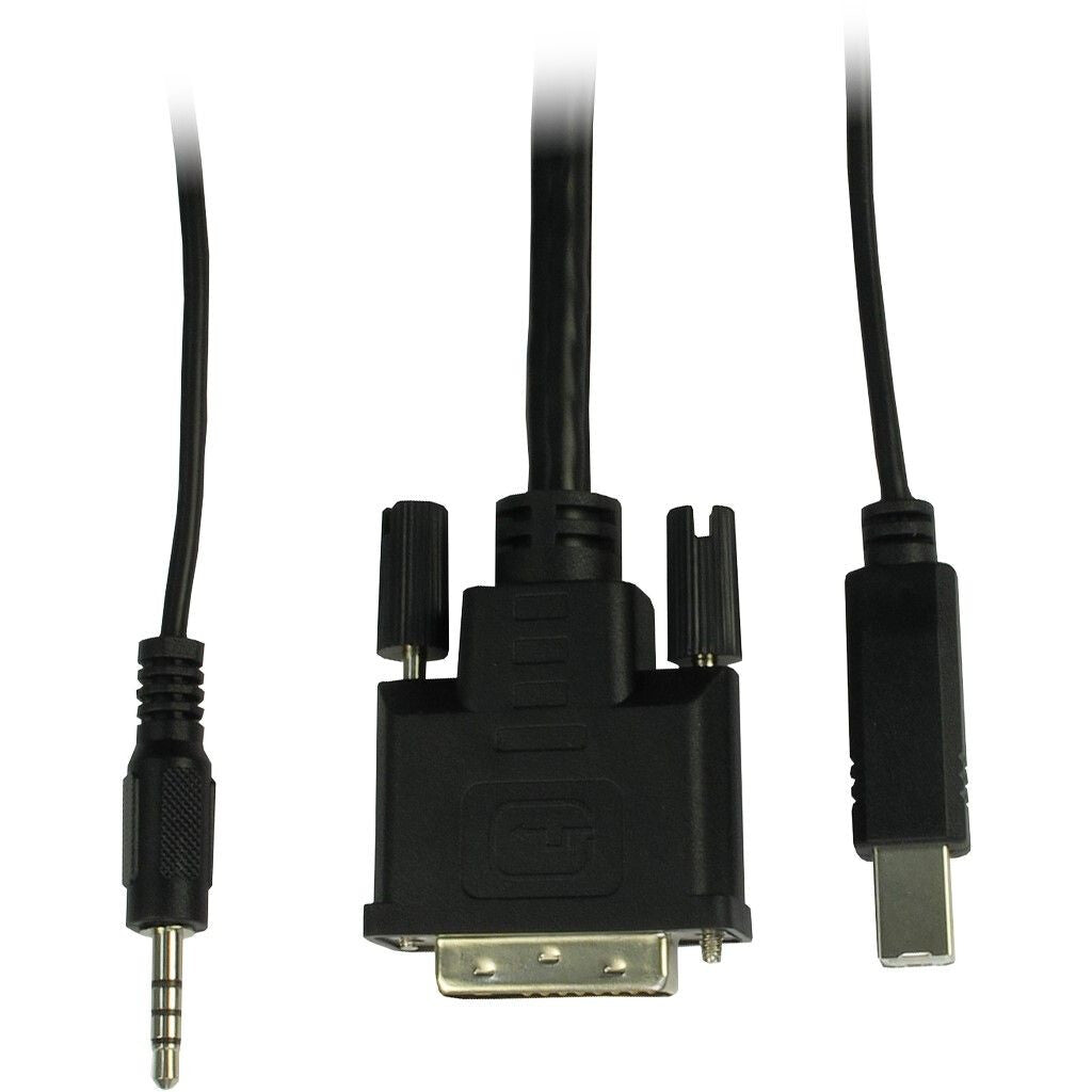 Inter-Tech AS-9108DA KVM-switchar Rackmontering Svart