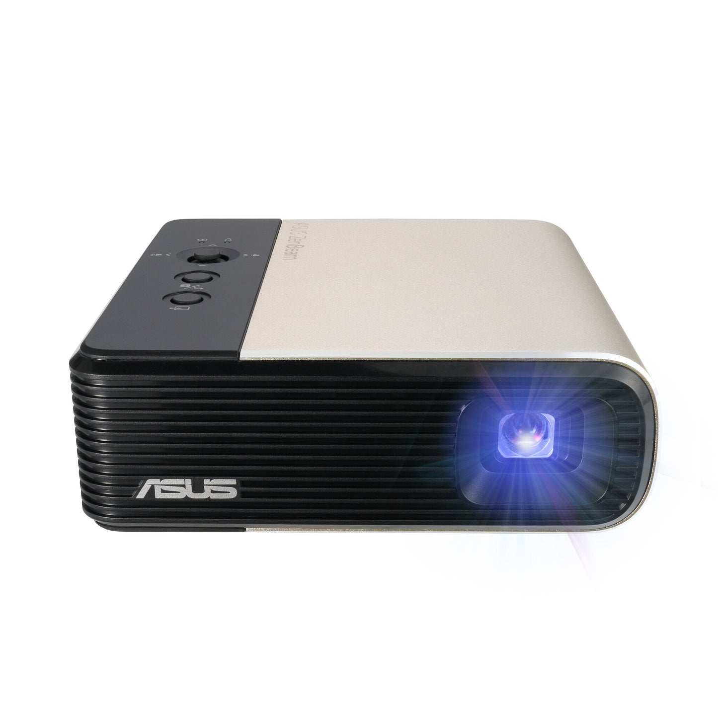 ASUS ZenBeam E2 Standard throw-projektor 300 ANSI-lumen DLP WVGA (854x480) Svart, Guld