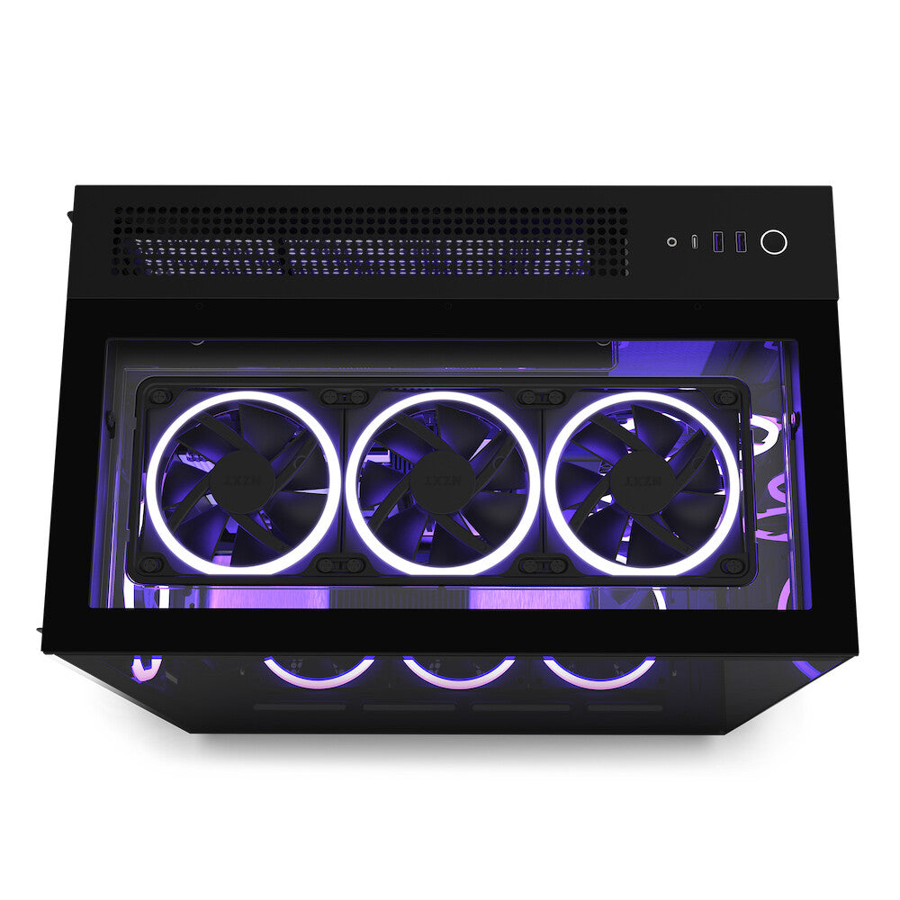 NZXT H9 Elite Midi Tower Svart