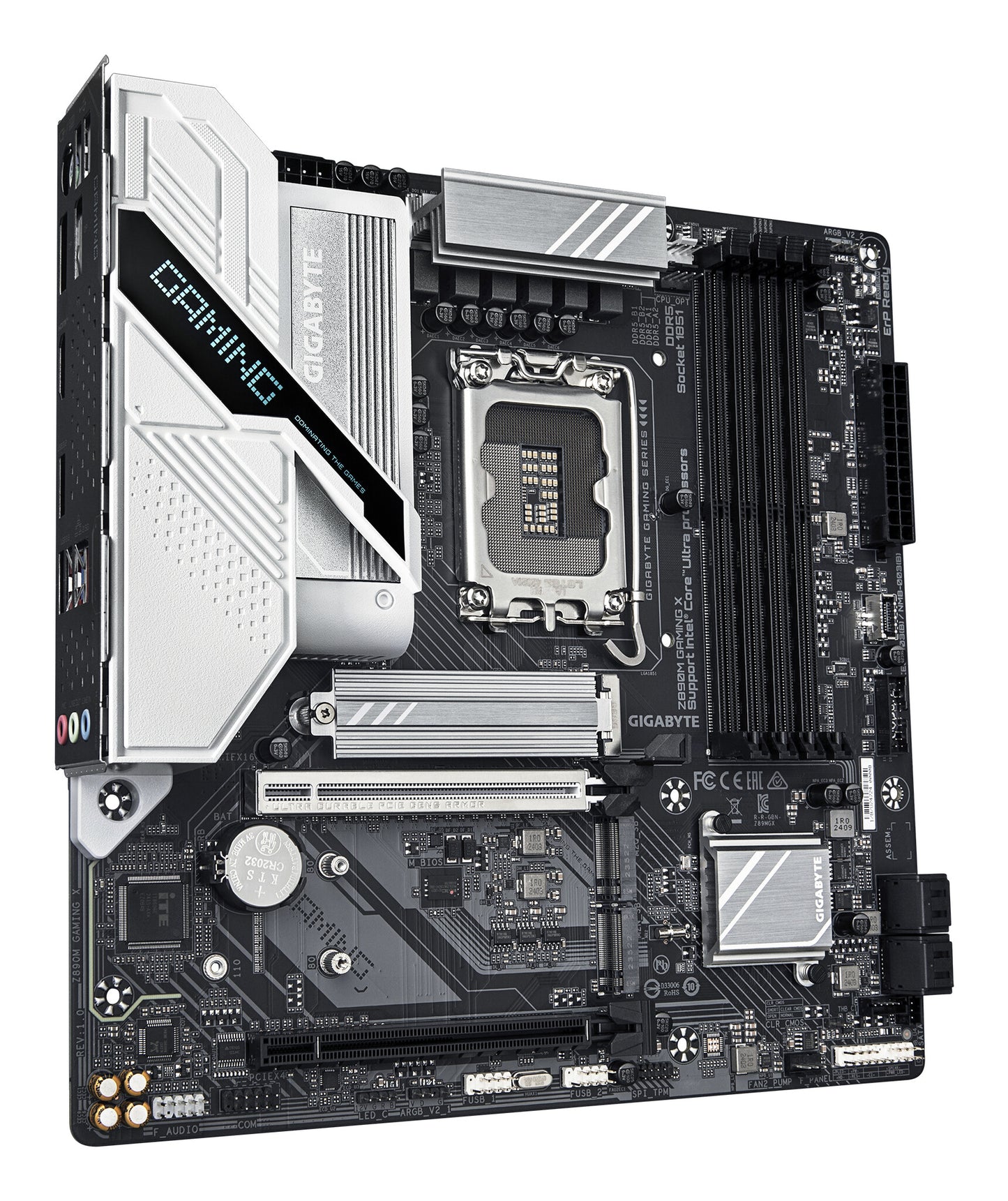 GIGABYTE Z890M GAMING X moderkort Intel Z890 LGA 1851 (Socket V1) micro ATX