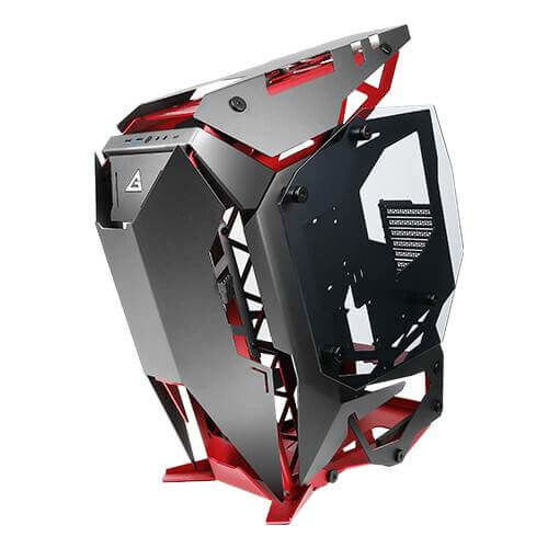 Antec Torque computer case Midi Tower Svart, Röd