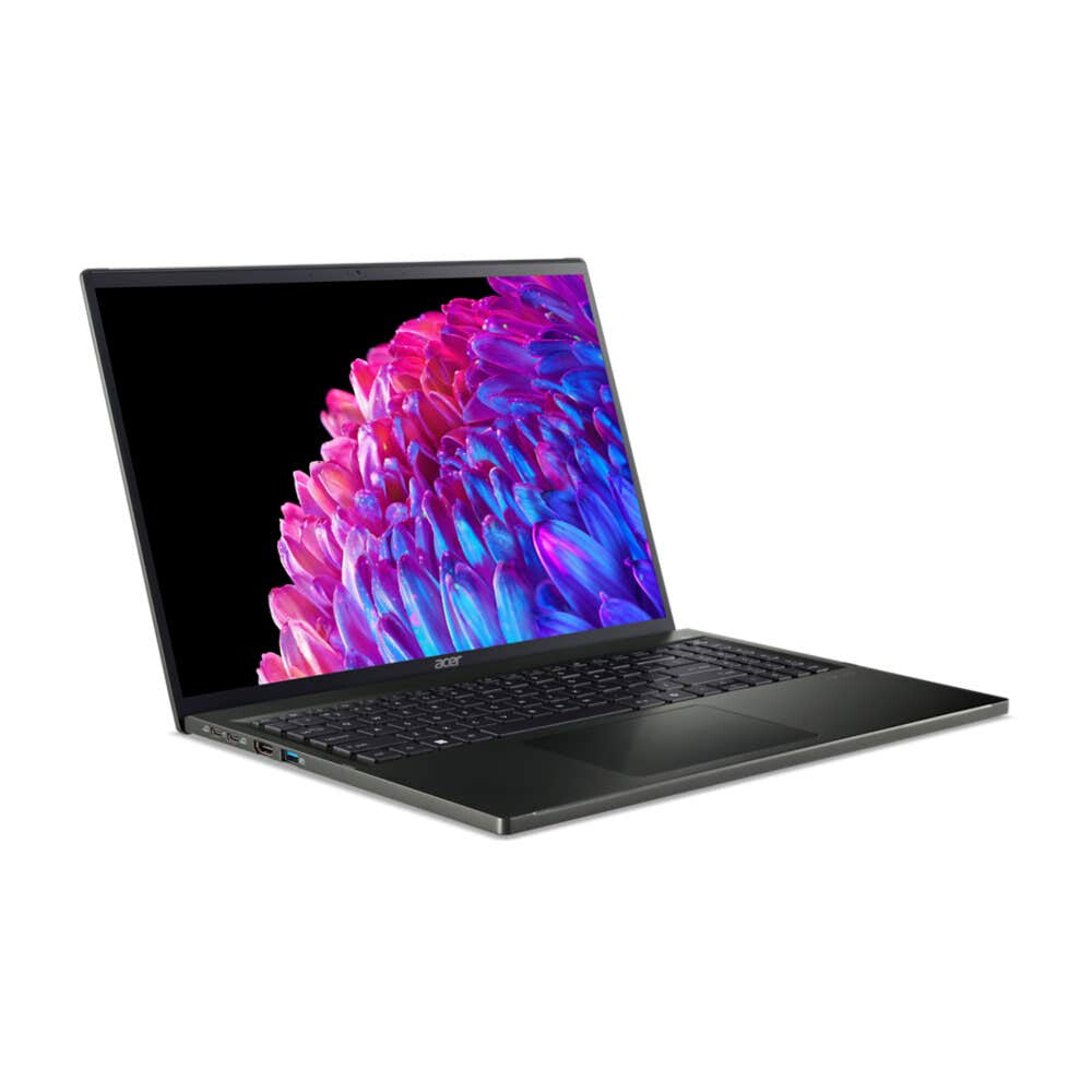 Acer Swift Edge SFE16-44-R0XV AMD Ryzen™ 5 8640U Bärbar dator 40,6 cm (16") 3.2K 16 GB LPDDR5-SDRAM 512 GB SSD Wi-Fi 6E (802.11ax) Windows 11 Home Svart