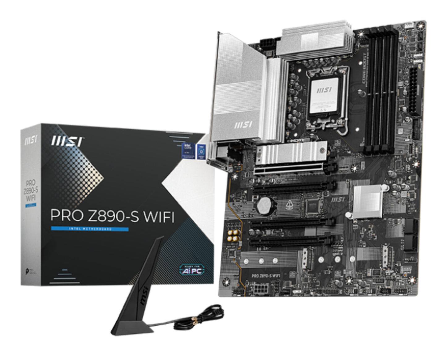 MSI PRO Z890-S WIFI moderkort Intel Z890 LGA 1851 (Socket V1) ATX