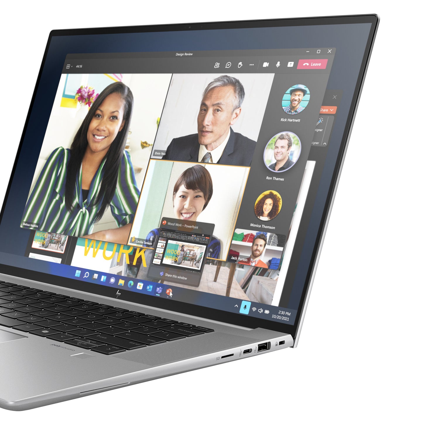 HP ZBook Studio G11 Intel Core Ultra 9 185H Mobil arbetsstation 40,6 cm (16") Pekskärm WQUXGA 64 GB DDR5-SDRAM 1 TB SSD NVIDIA GeForce RTX 4070 Wi-Fi 7 (802.11be) Windows 11 Pro AI PC, AI Workstation Silver