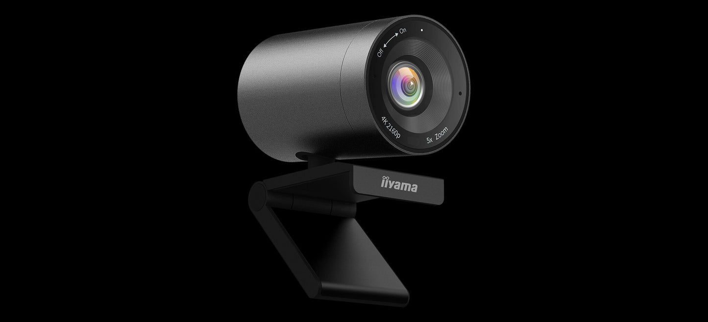iiyama UC-CAM10PRO-1 webbkameror 8,46 MP 2160 x 1080 pixlar USB-C Svart