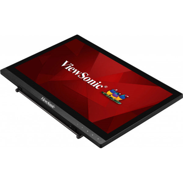 Viewsonic TD1630-3 platta pc-skärmar 39,6 cm (15.6") 1366 x 768 pixlar HD LCD Pekskärm Flera användare Svart