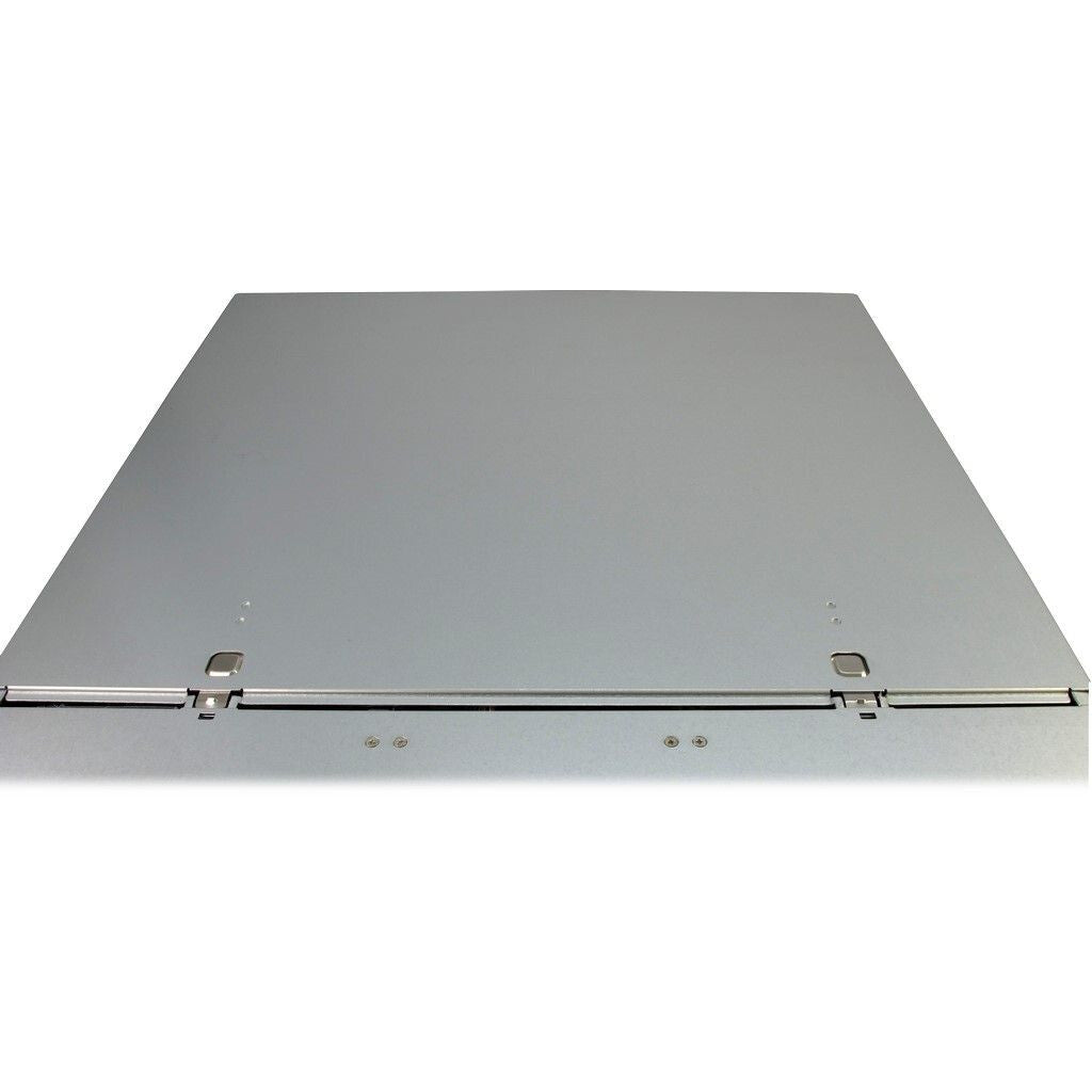 Inter-Tech IPC 1U-1404 Ställning Svart, Rostfritt stål