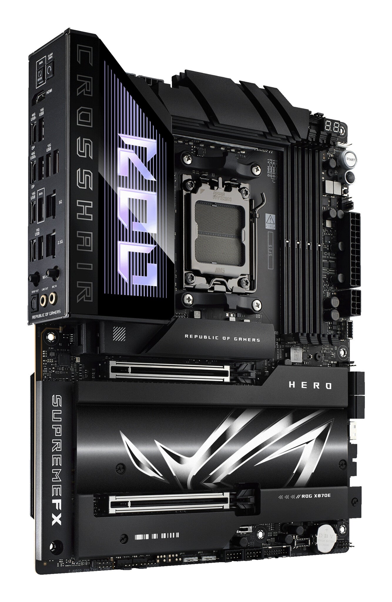 ASUS ROG CROSSHAIR X870E HERO AMD X870E AM5-sockel ATX