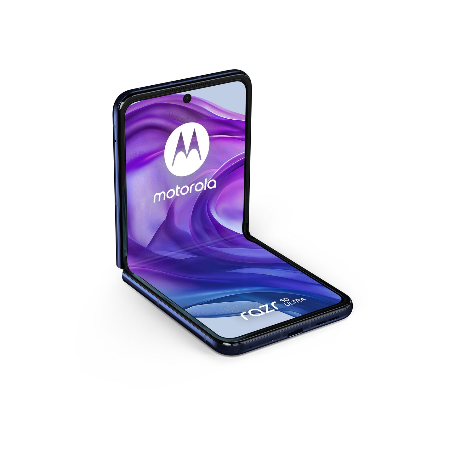 Motorola razr 50 ultra 17,5 cm (6.9") Dubbla SIM-kort Android 14 5G USB Type-C 12 GB 512 GB 4000 mAh Marinblå