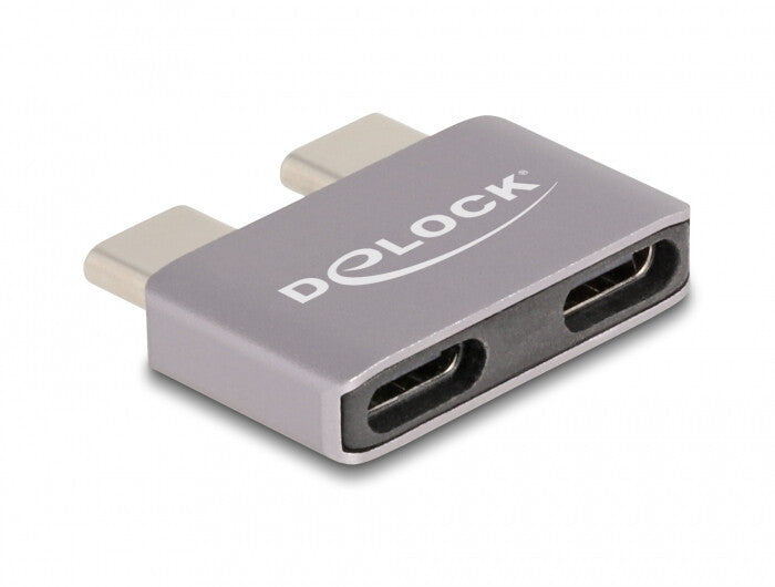 DeLOCK 60055 dockningsstationer för bärbara datorer Dockning USB 3.2 Gen 1 (3.1 Gen 1) Type-C Svart