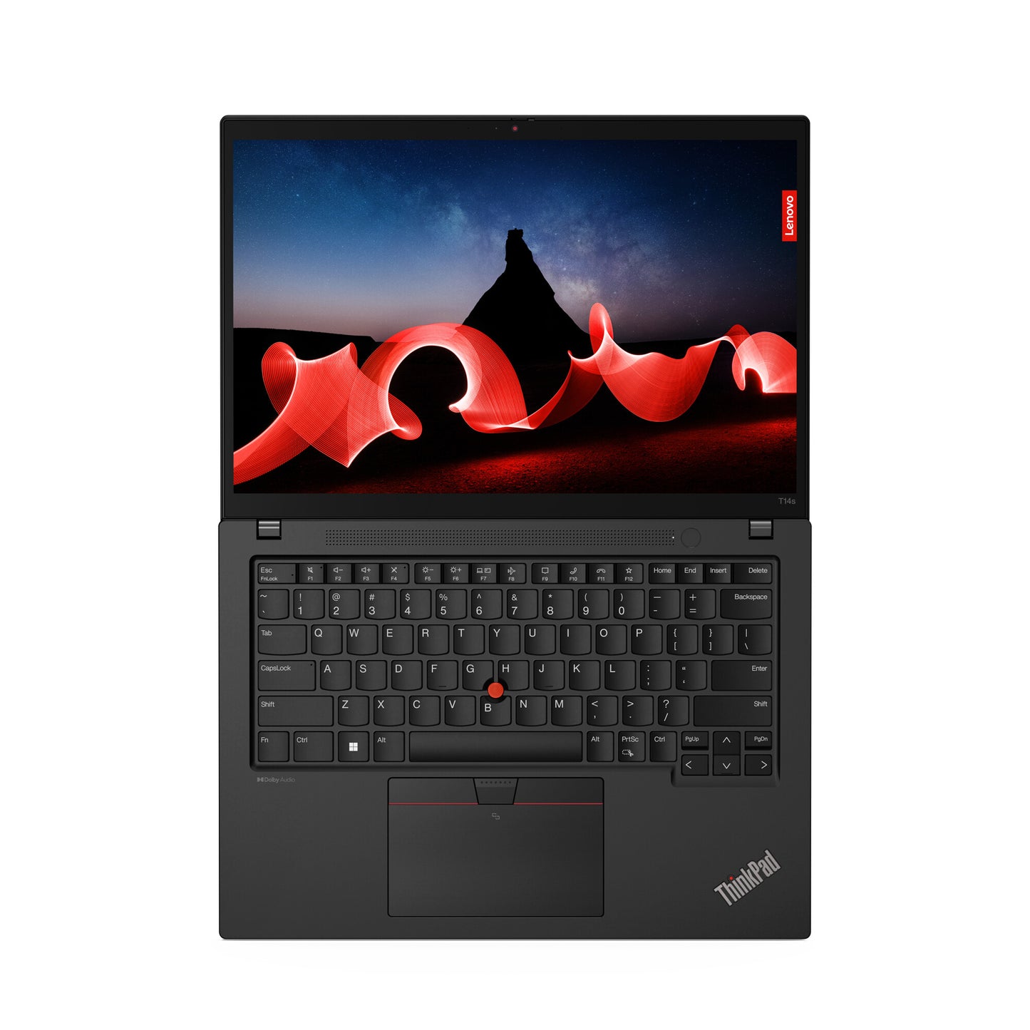 Lenovo ThinkPad T14s Gen 4 (AMD) AMD Ryzen™ 5 PRO 7540U Bärbar dator 35,6 cm (14") WUXGA 16 GB LPDDR5x-SDRAM 512 GB SSD Wi-Fi 6E (802.11ax) Windows 11 Pro Engelsk Svart