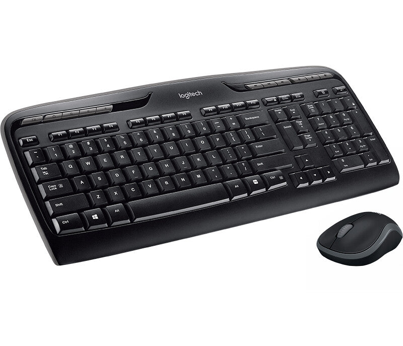 Logitech Wireless Combo MK330 tangentbord Mus inkluderad Kontor RF Trådlös QWERTY Nordic